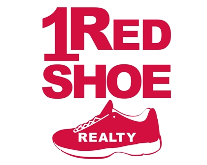 Sponsor 1 red shoe