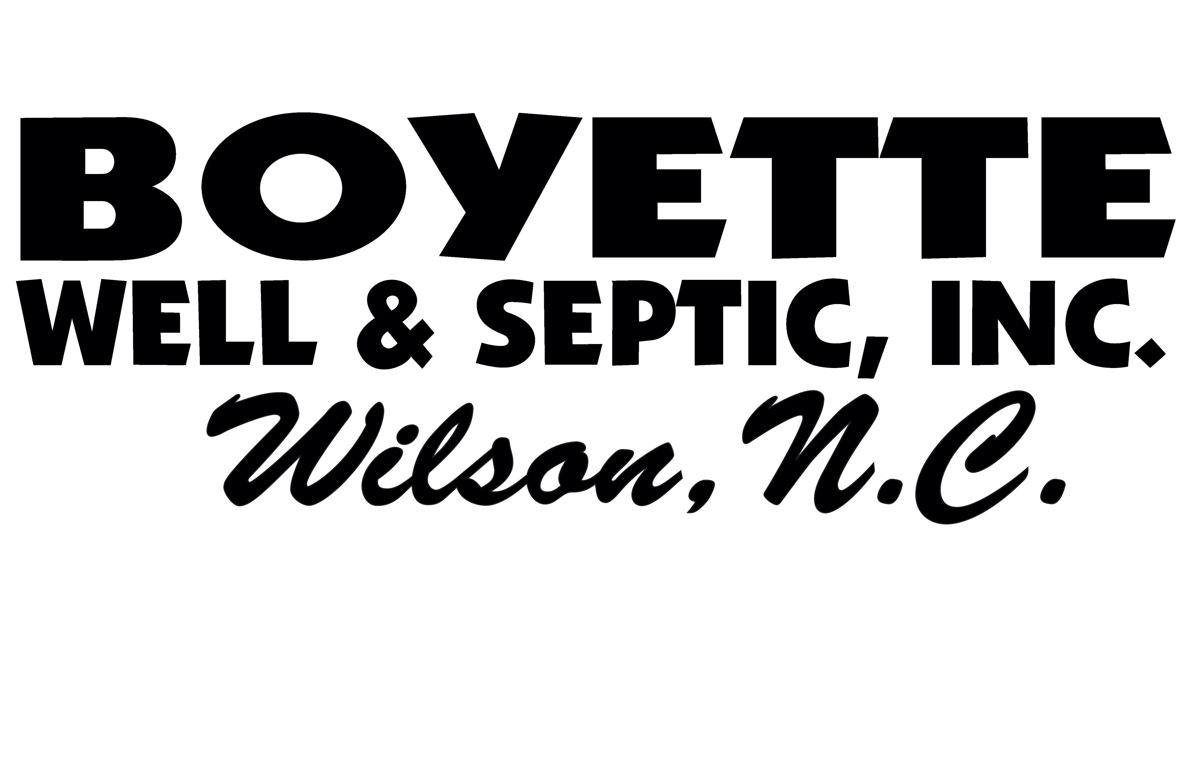 Sponsor Boyette Well and Septic