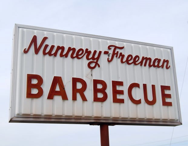 Sponsor Nunnery-Freeman Barbeque