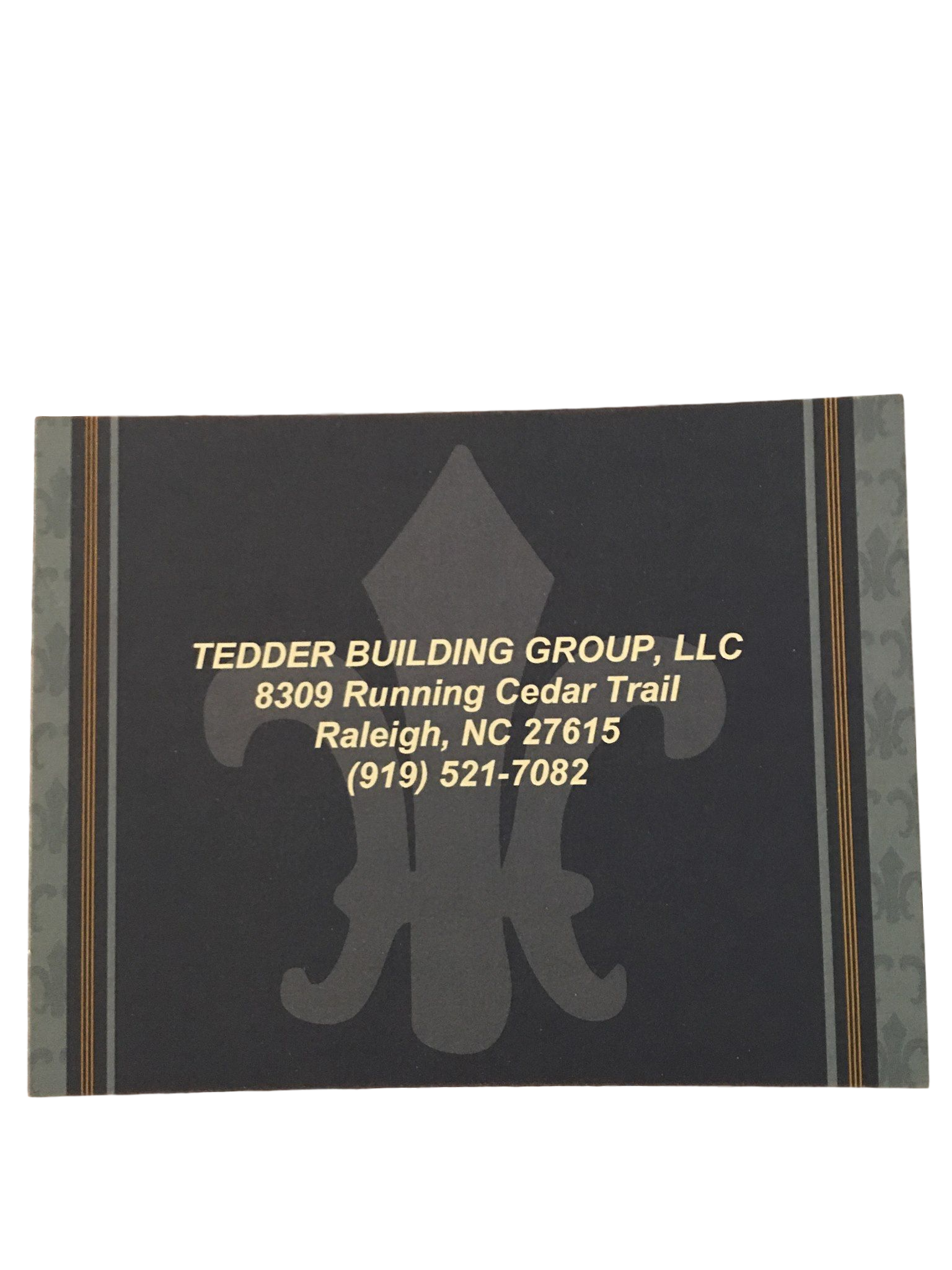 Sponsor Tedder Building Group, LLC