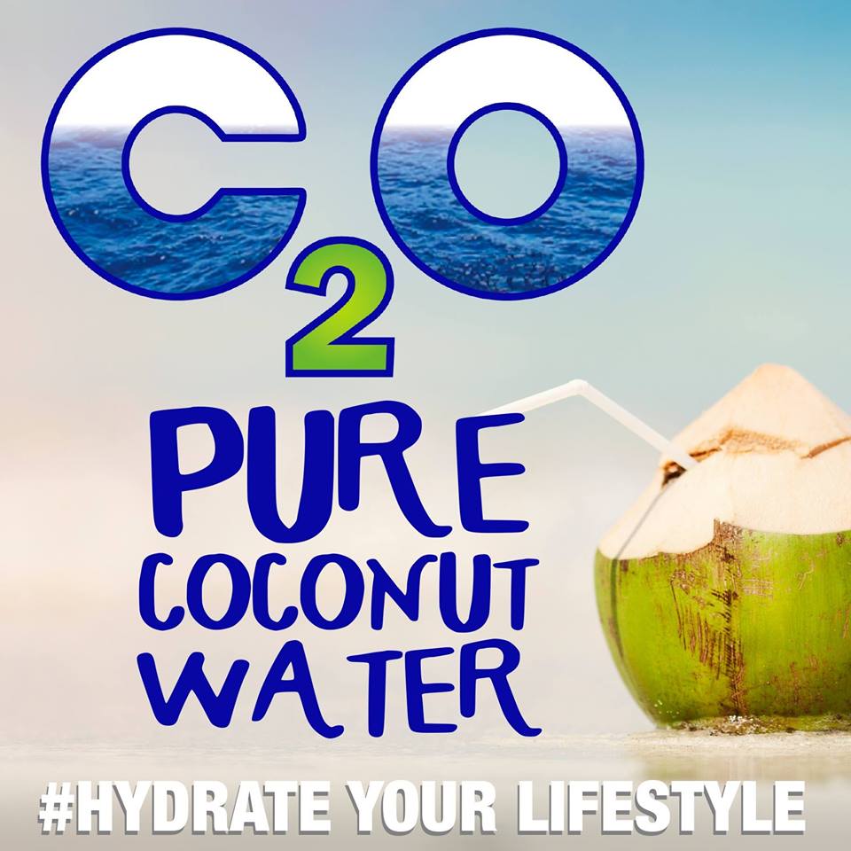 Sponsor C2O Pure Coconut Water