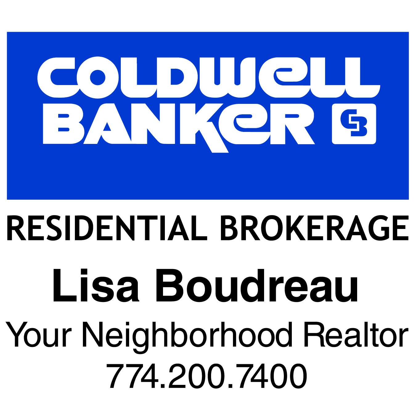Sponsor Lisa Boudrea Coldwell Banker