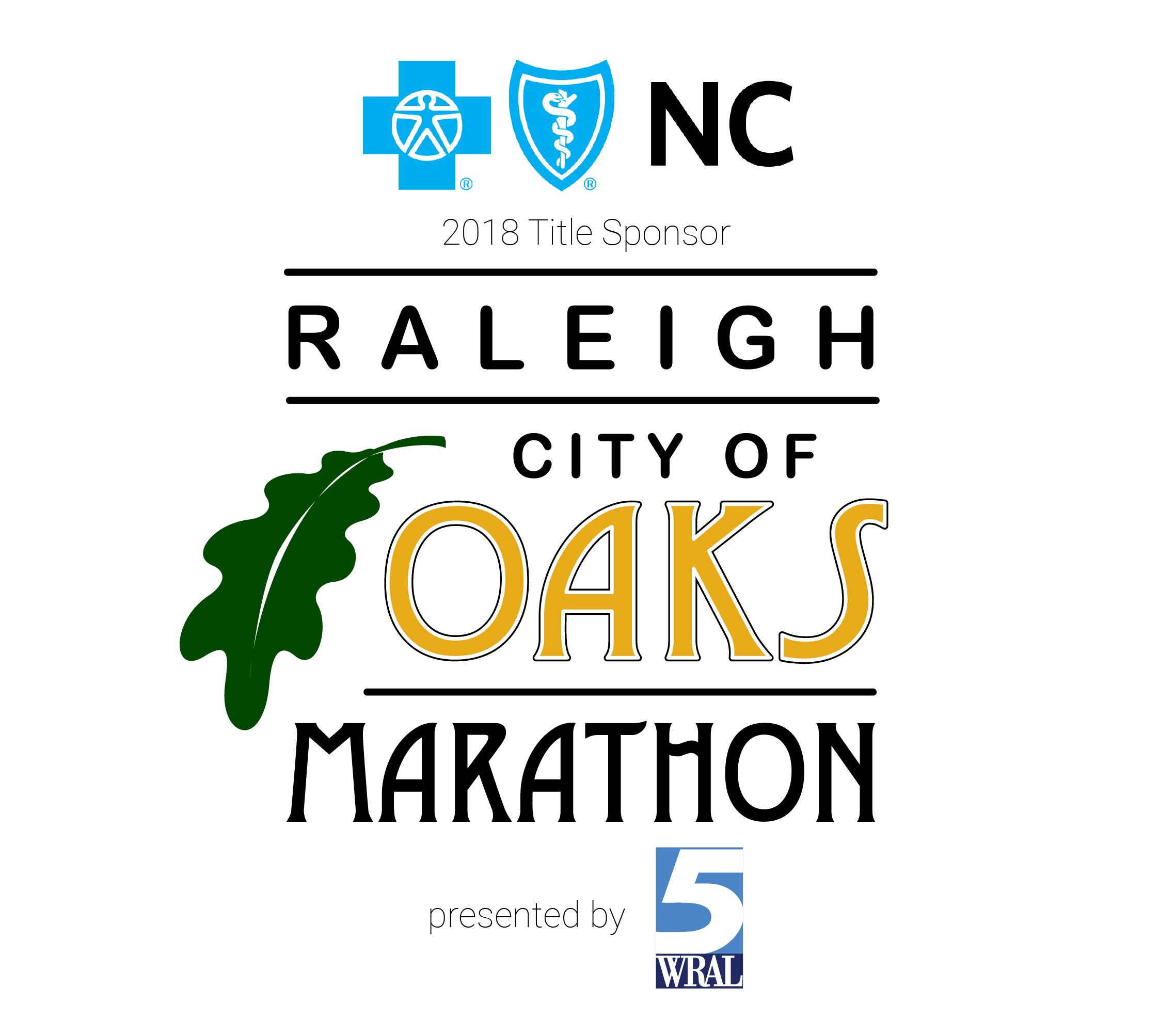 Sponsor Blue Cross NC City of Oaks Marathon