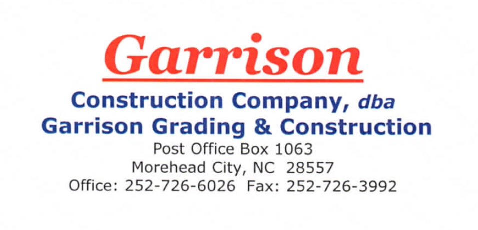 Sponsor Garrison Construction Company