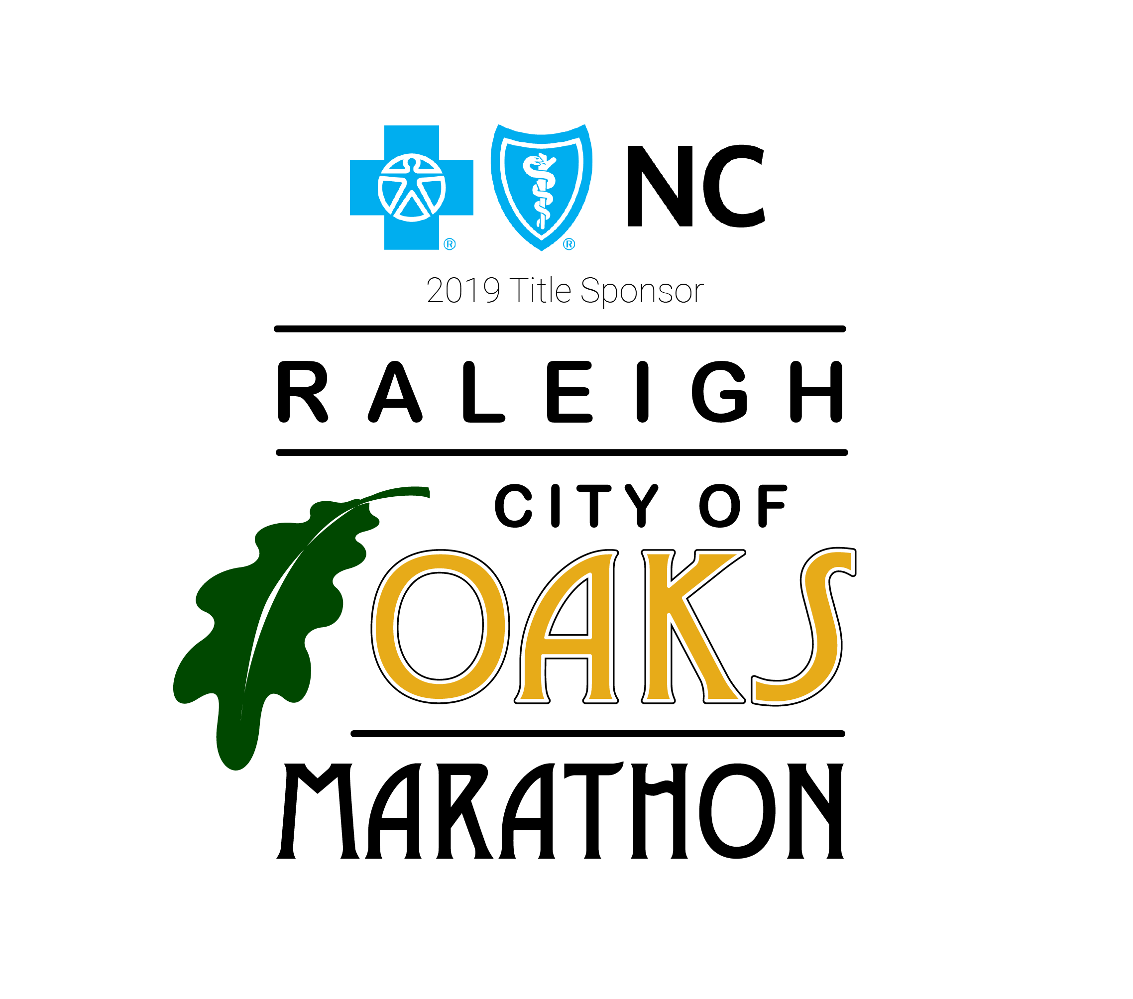 Sponsor 2019 Blue Cross and Blue Shield City of Oaks Marathon