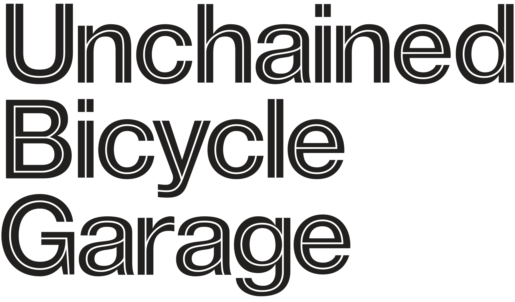 Sponsor Unchained Bicycle Garage