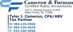 Sponsor Cameron & Furman