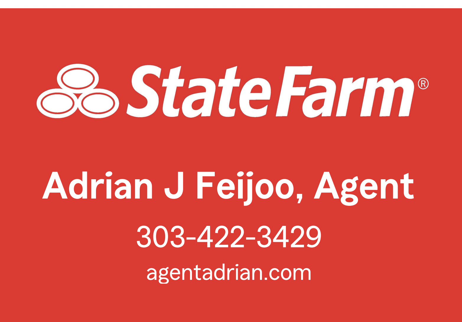 Sponsor Adrian Feijoo: State Farm Agent
