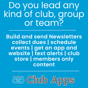 Sponsor RaceReach Club Apps