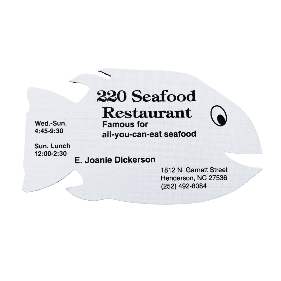 Sponsor 220 Seafood of Henderson NC