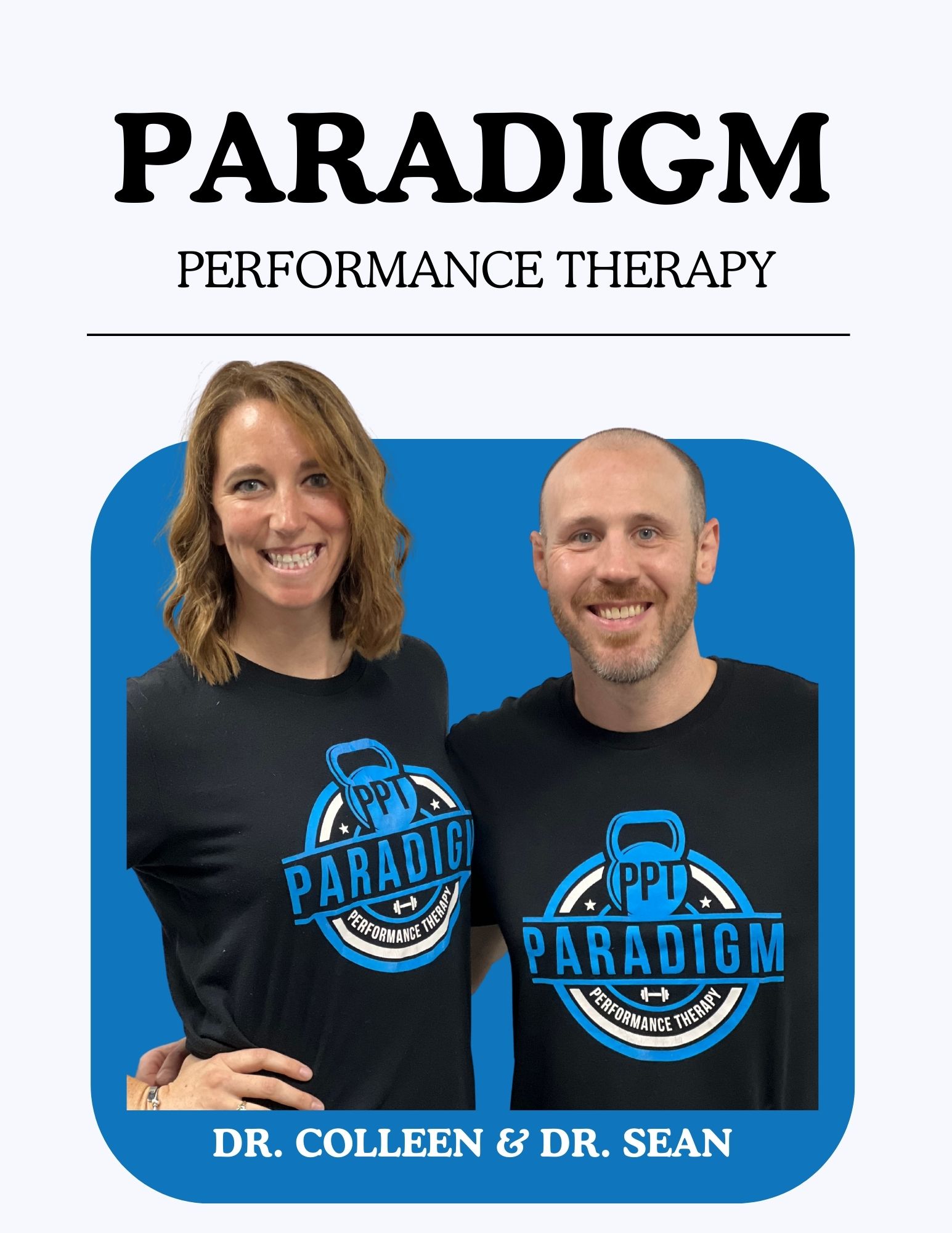 Sponsor Paradigm Performance Therapy