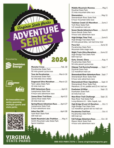 Sponsor VA State Parks Adventure Series