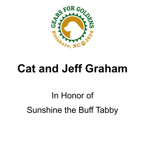 Sponsor Cat and Jeff Graham