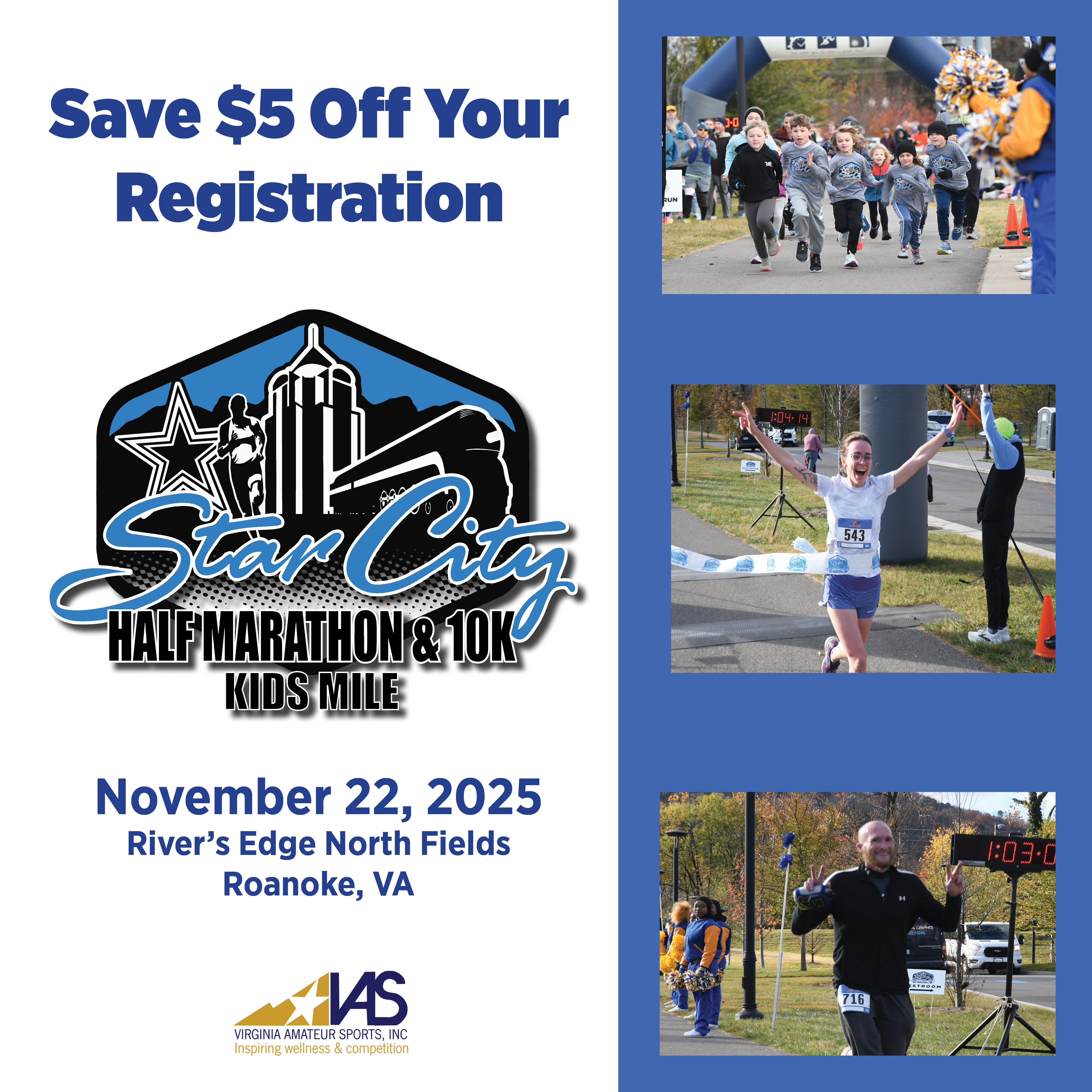 Sponsor Star City Half Marathon & 10K