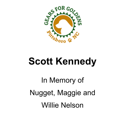 Sponsor In Memory of  Nugget, Maggie and  Willie Nelson