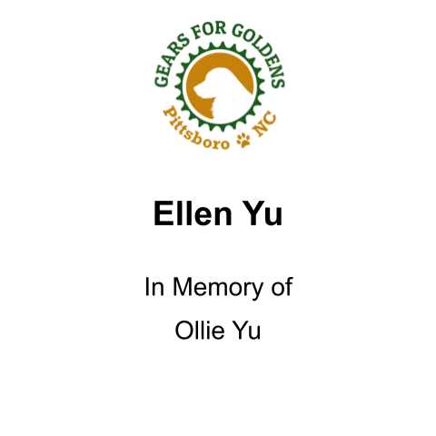 Sponsor In Memory of Ollie Yu