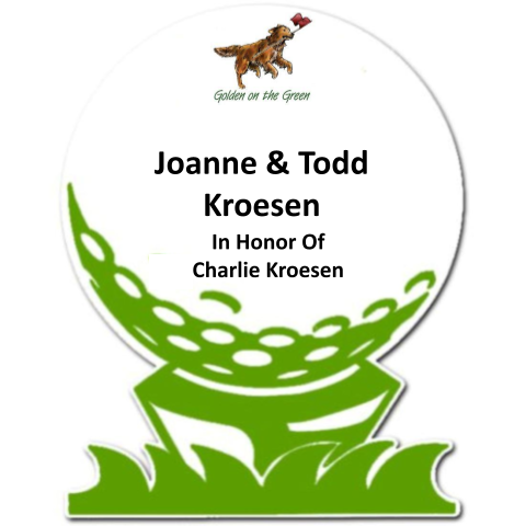 Sponsor In Honor Of  Charlie Kroesen