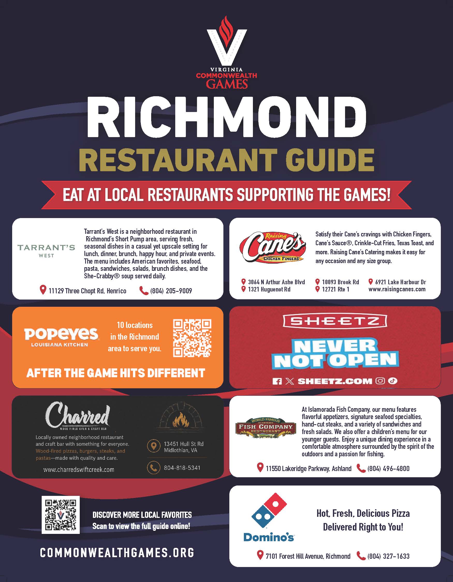Sponsor 2026 Restaurant Guide