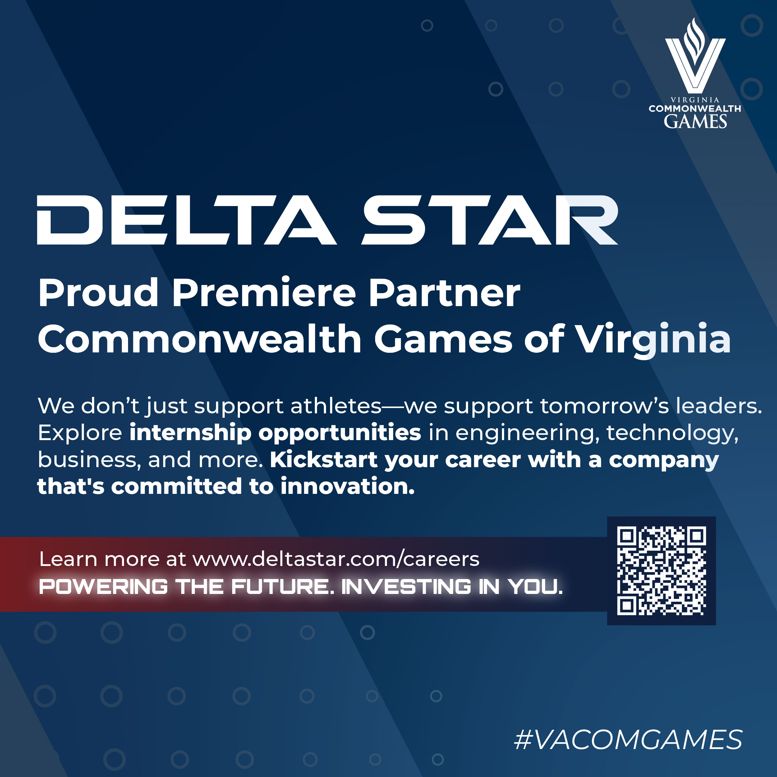Sponsor Delta Star - Proud Partner of the VA Commonwealth Games!