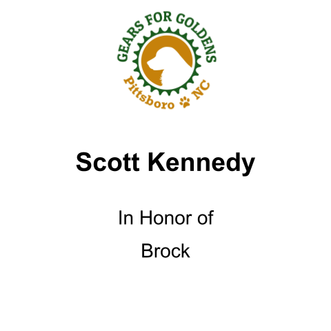 Sponsor In Honor of Brock