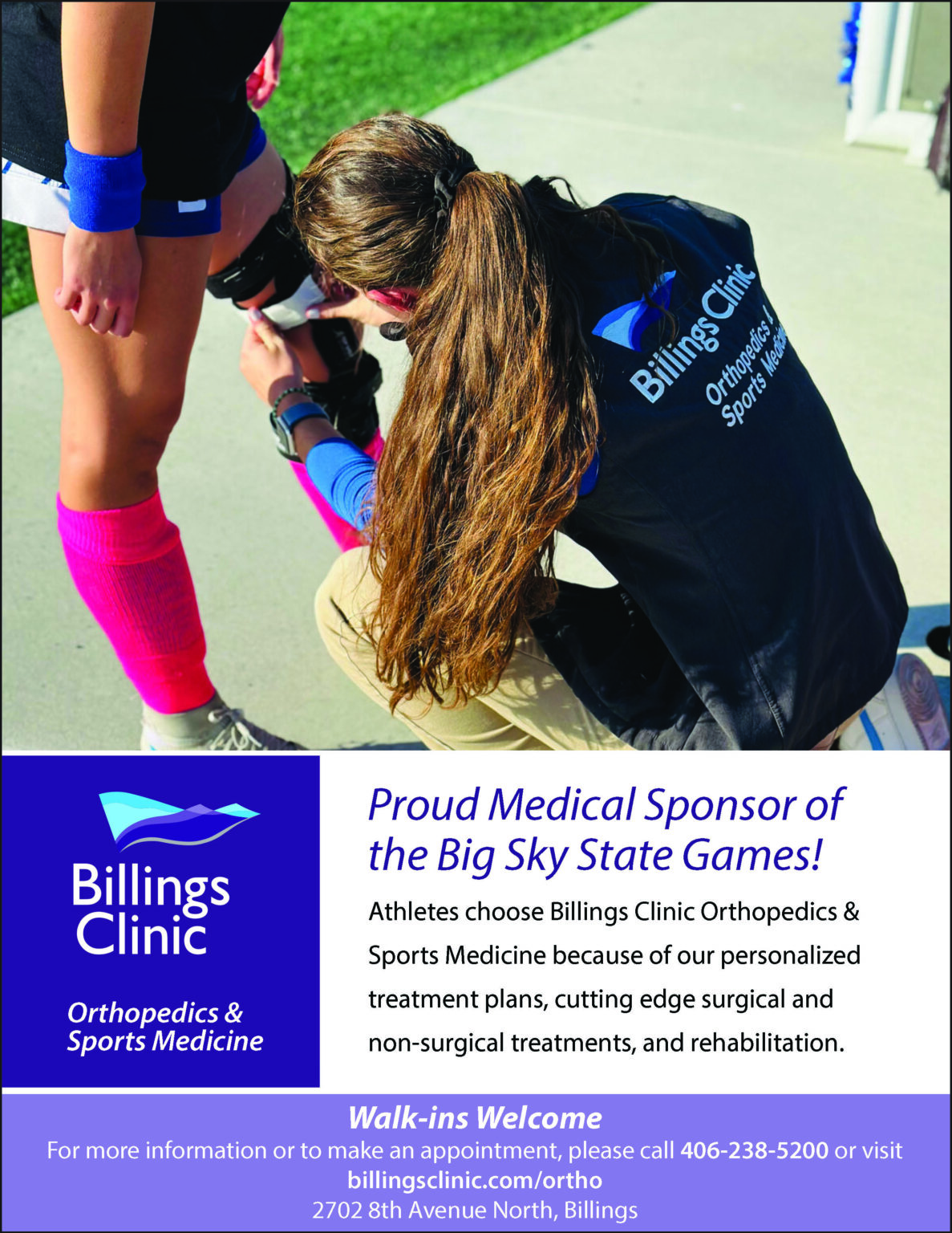Sponsor Billings Clinic Ad