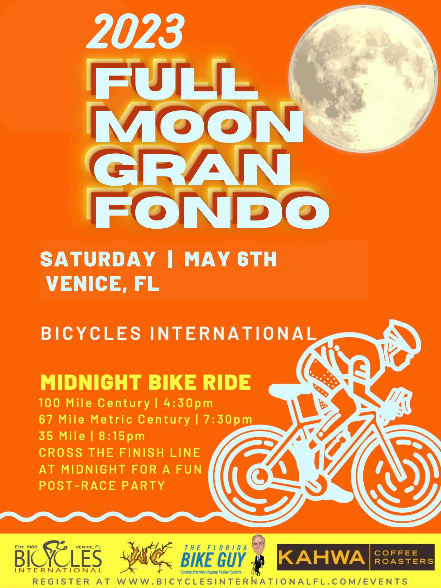 Bicycles International - 2023 Full Moon Gran fondo