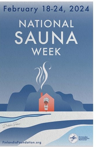 Finlandia Foundation Boston Presents National Sauna Week 2024