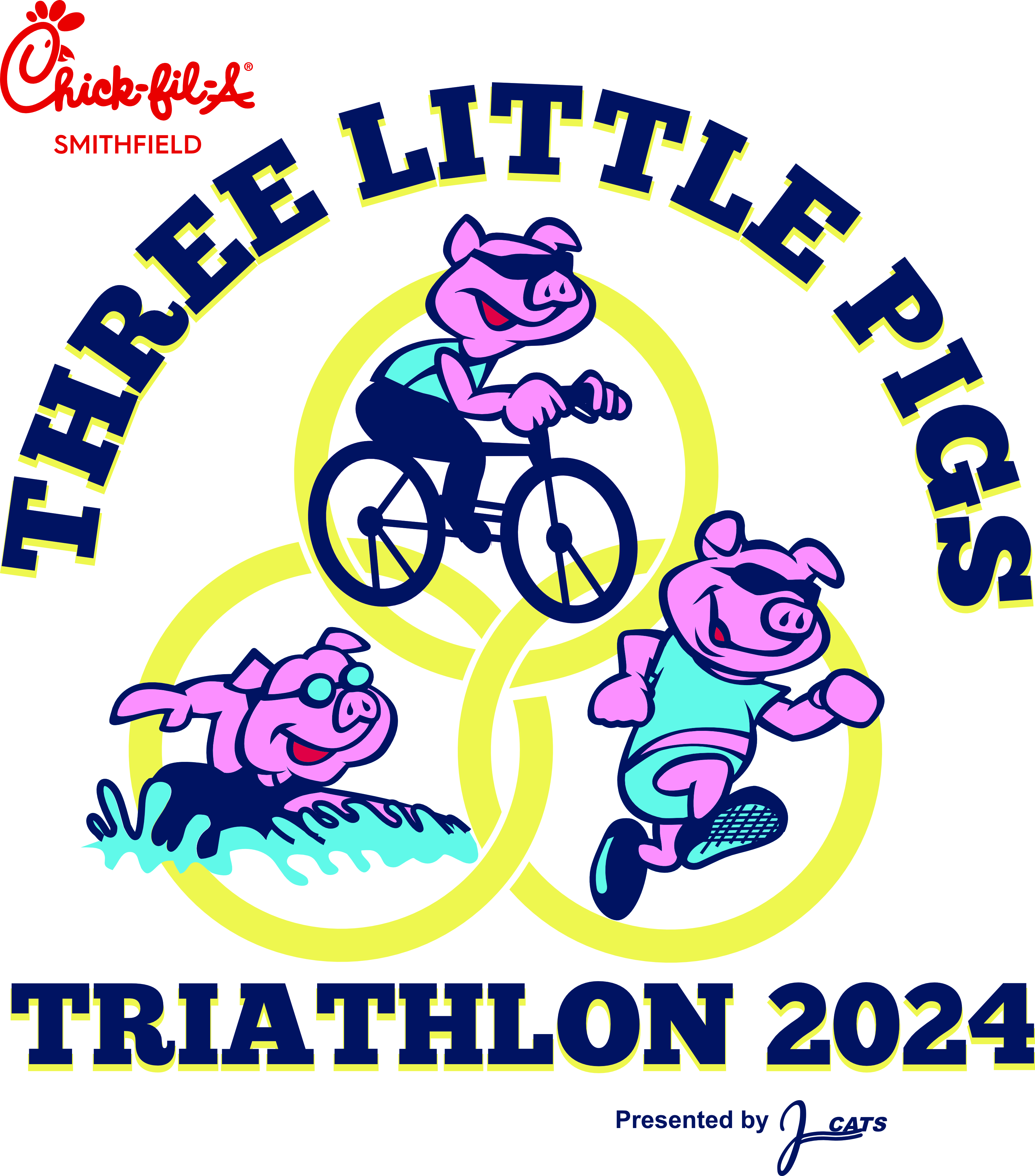 Chick-Fil-A 3 Little Pigs Triathlon presented by JCats