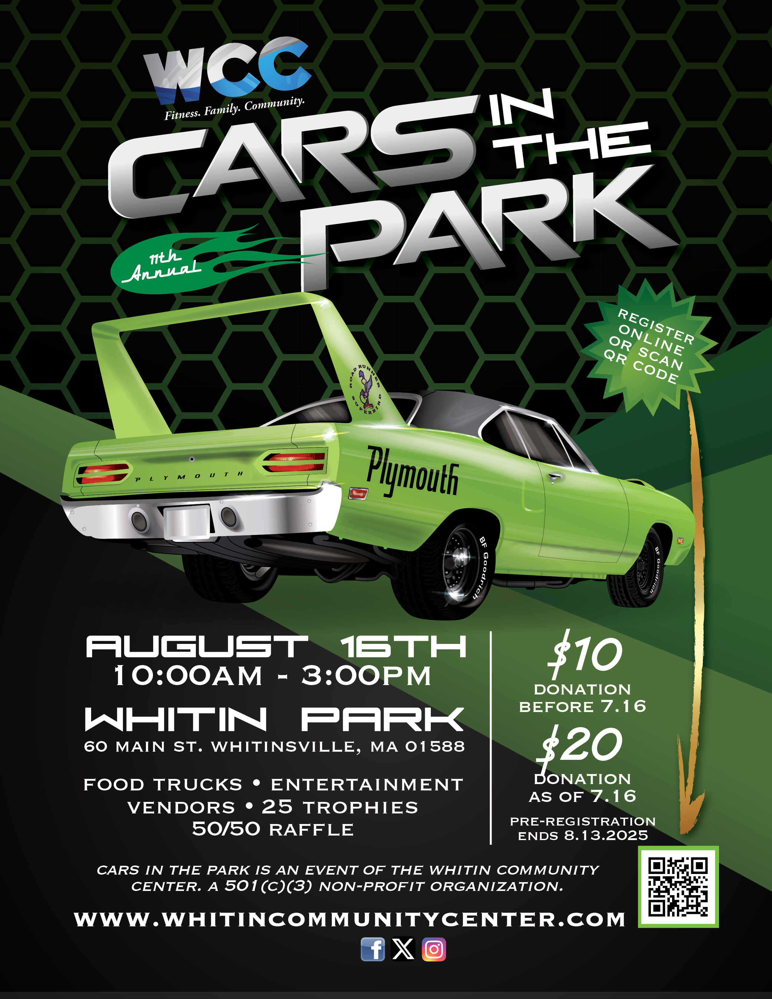 Cars In The Park Volunteers 2025