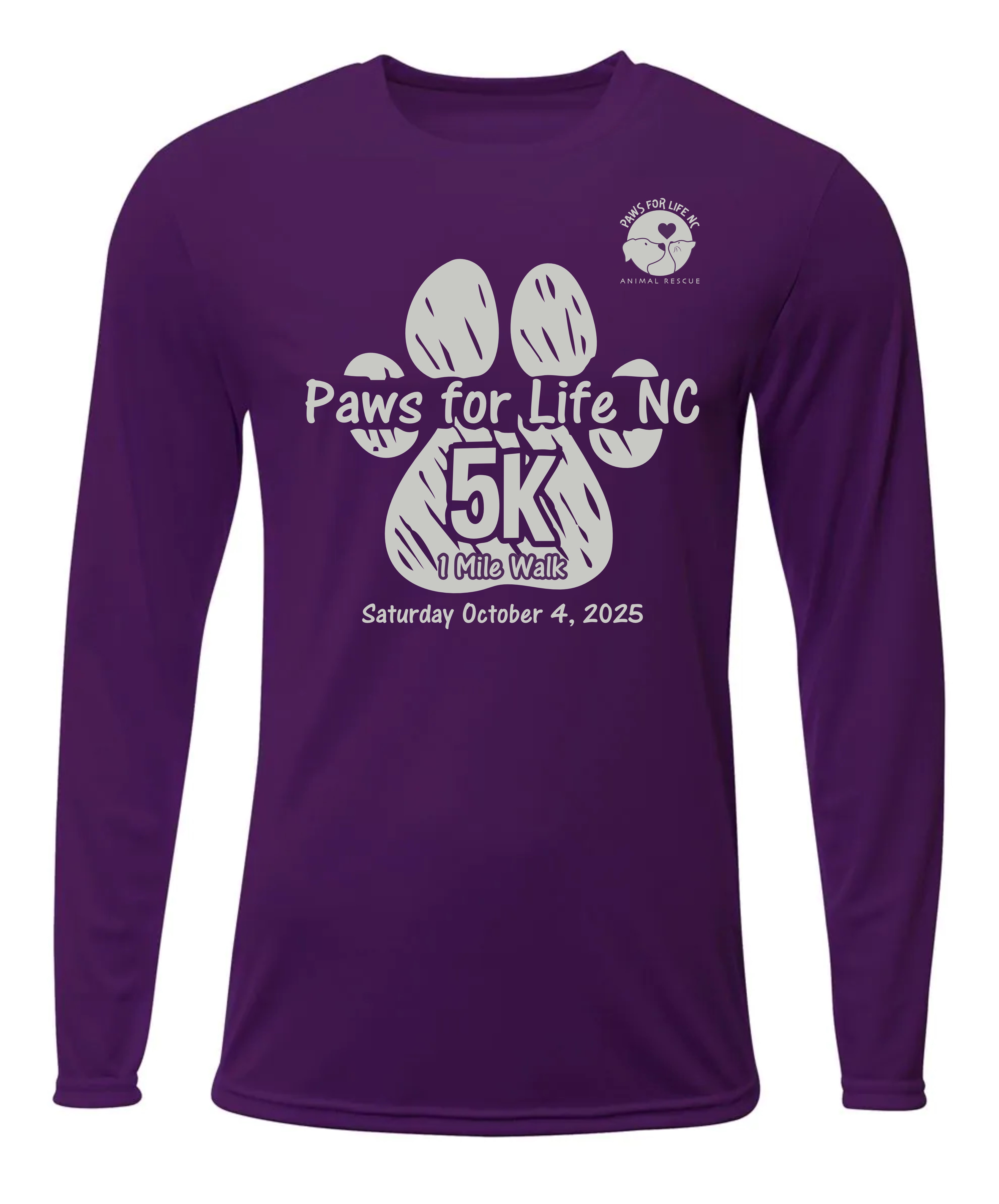 Paws for Life NC 5K & 1 Mile Dog Walk