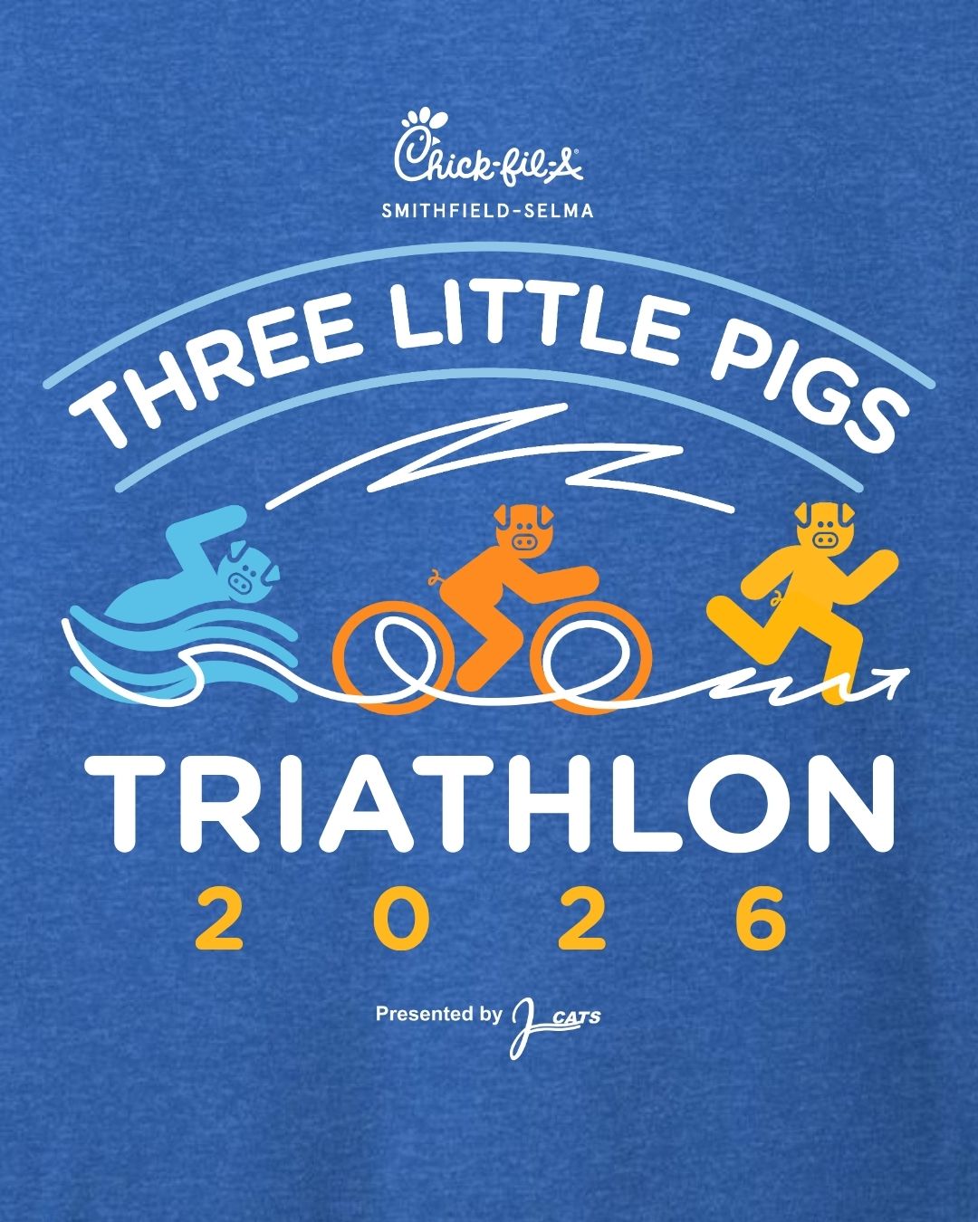 Chick-Fil-A 3 Little Pigs Triathlon presented by JCats