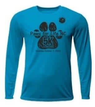Paws on the Run: Paws for Life NC 5K & 1 Mile Dog Walk